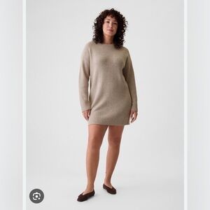 Gap Cashsoft mini sweater dress size M